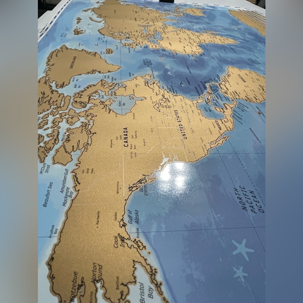 Wonderful Maps Scratch Off - Picture 12 of 14